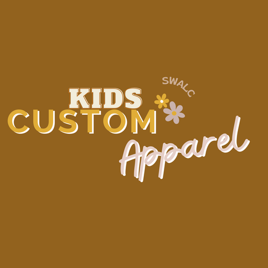Kids custom apparel